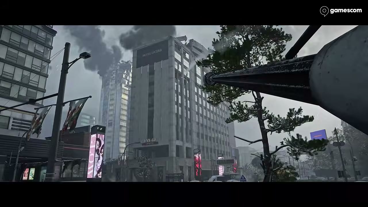 모던 워페어 4 도심 스케일 장면