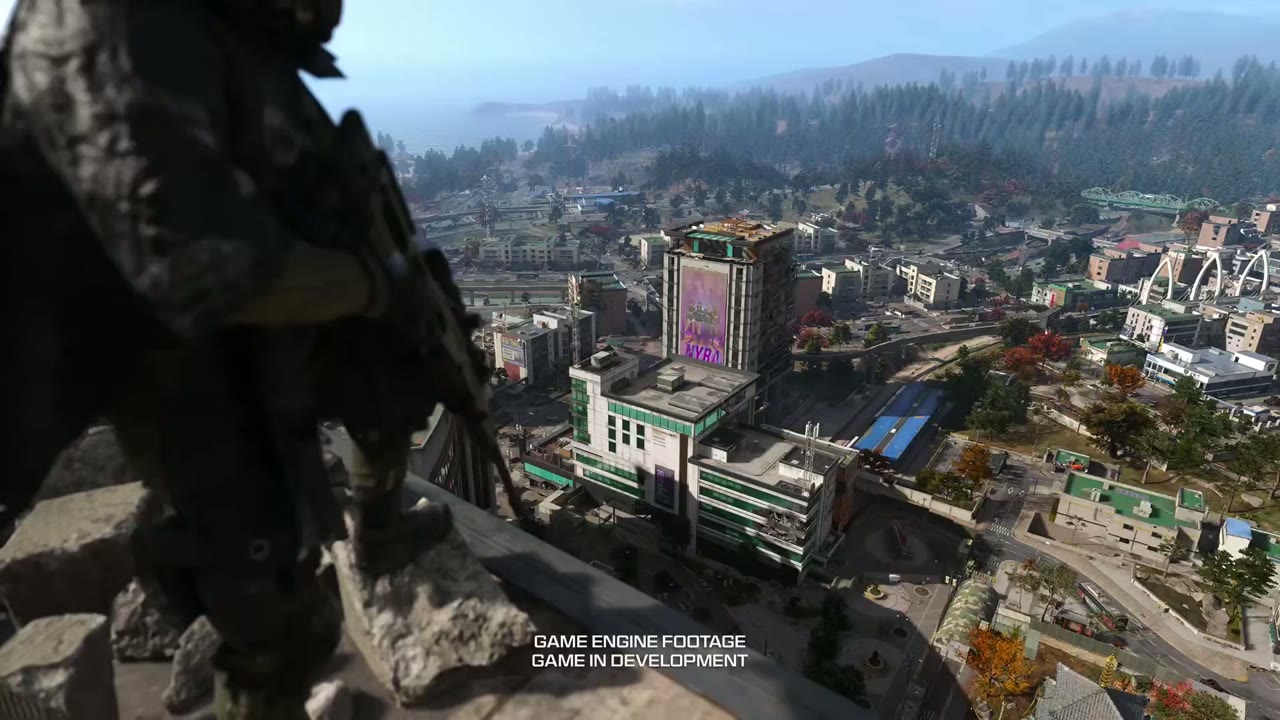 모던 워페어 4 DMZ 하진 시가지 전경