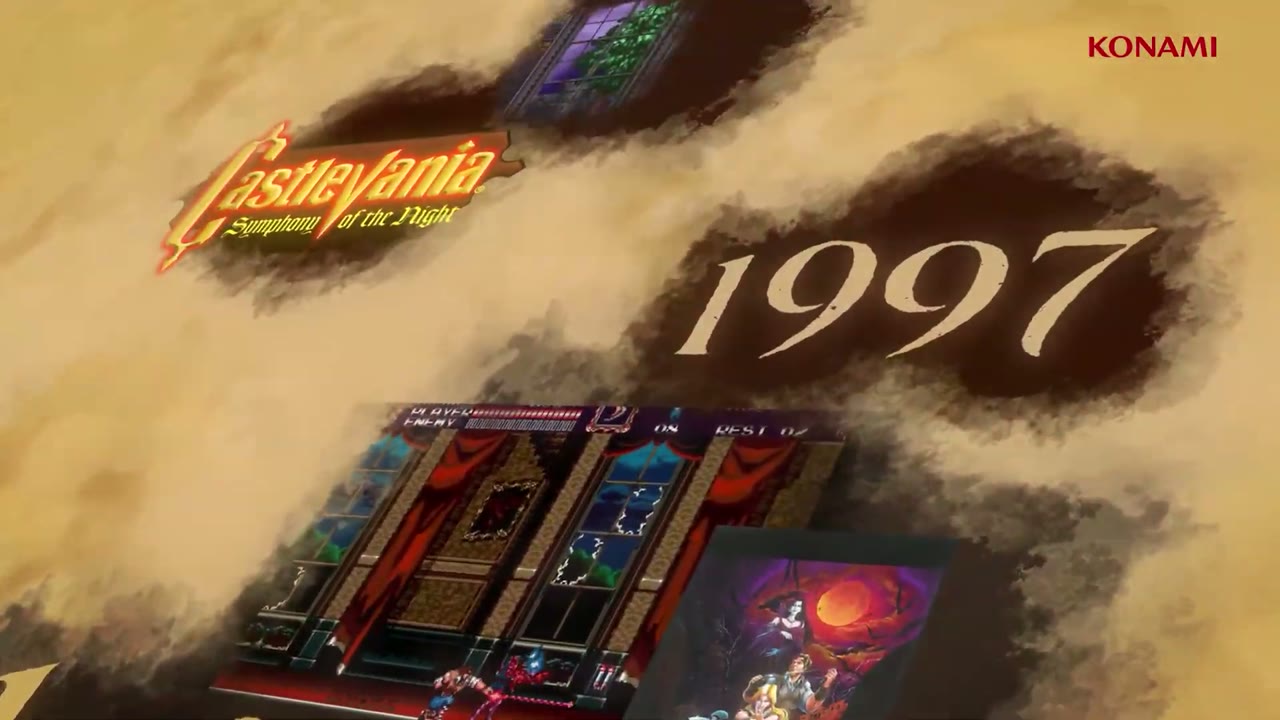 캐슬바니아 월하의 야상곡 1997년 연대기 장면