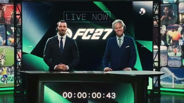 EA 스포츠 FC 27 런치 트레일러 라이브 중계 스튜디오