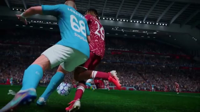 EA 스포츠 FC 27 경기장 몸싸움 장면