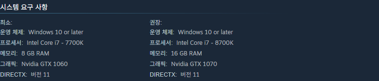 가필드 이스케이프 프롬 먼데이 스팀 시스템 요구 사항