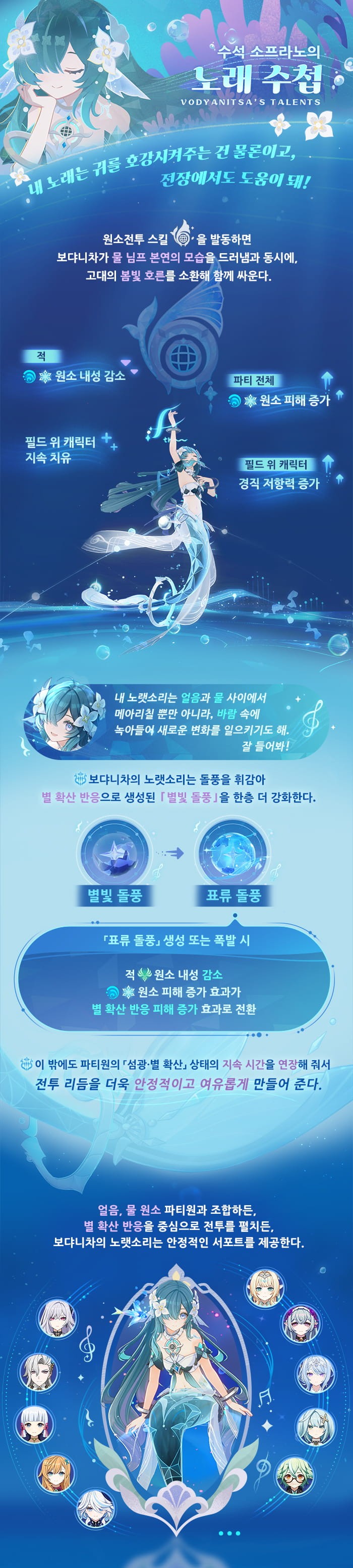 원신 보댜니차 특성 설명 공식 이미지