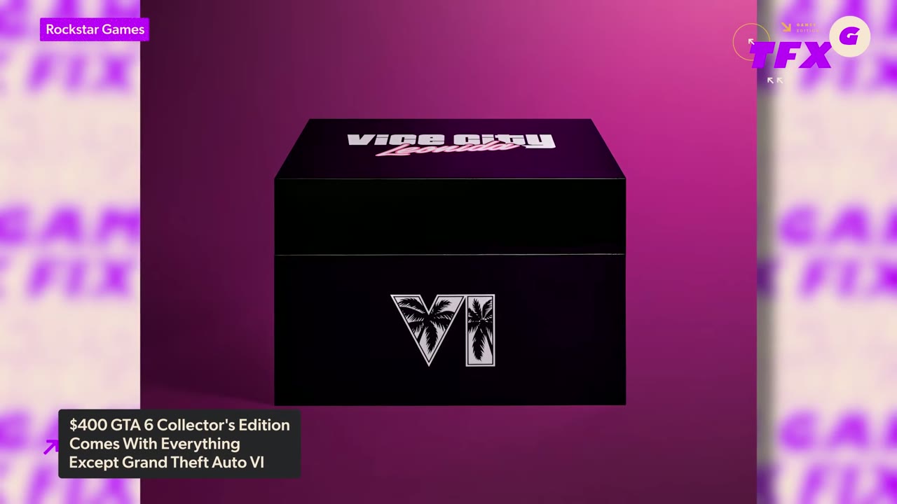 GTA6 굿타임 스테이트 바이스시티 컬렉션 외부 상자