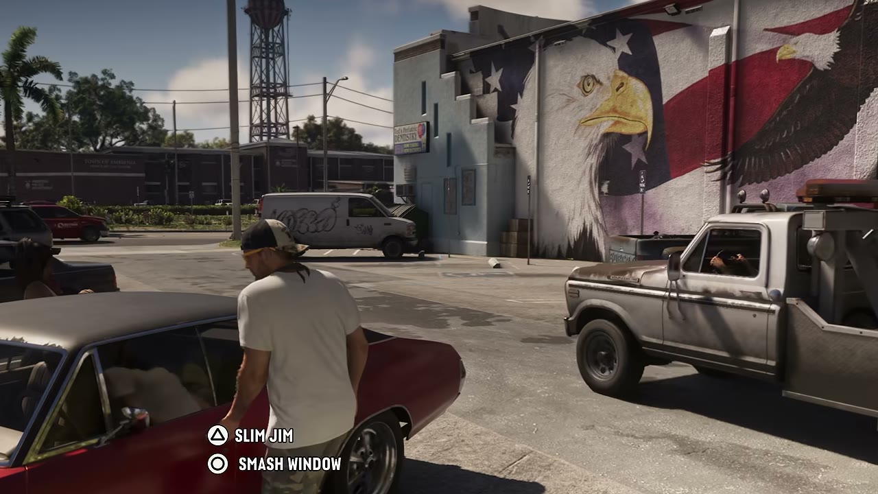 GTA 6 슬림 짐으로 차량 문 따기