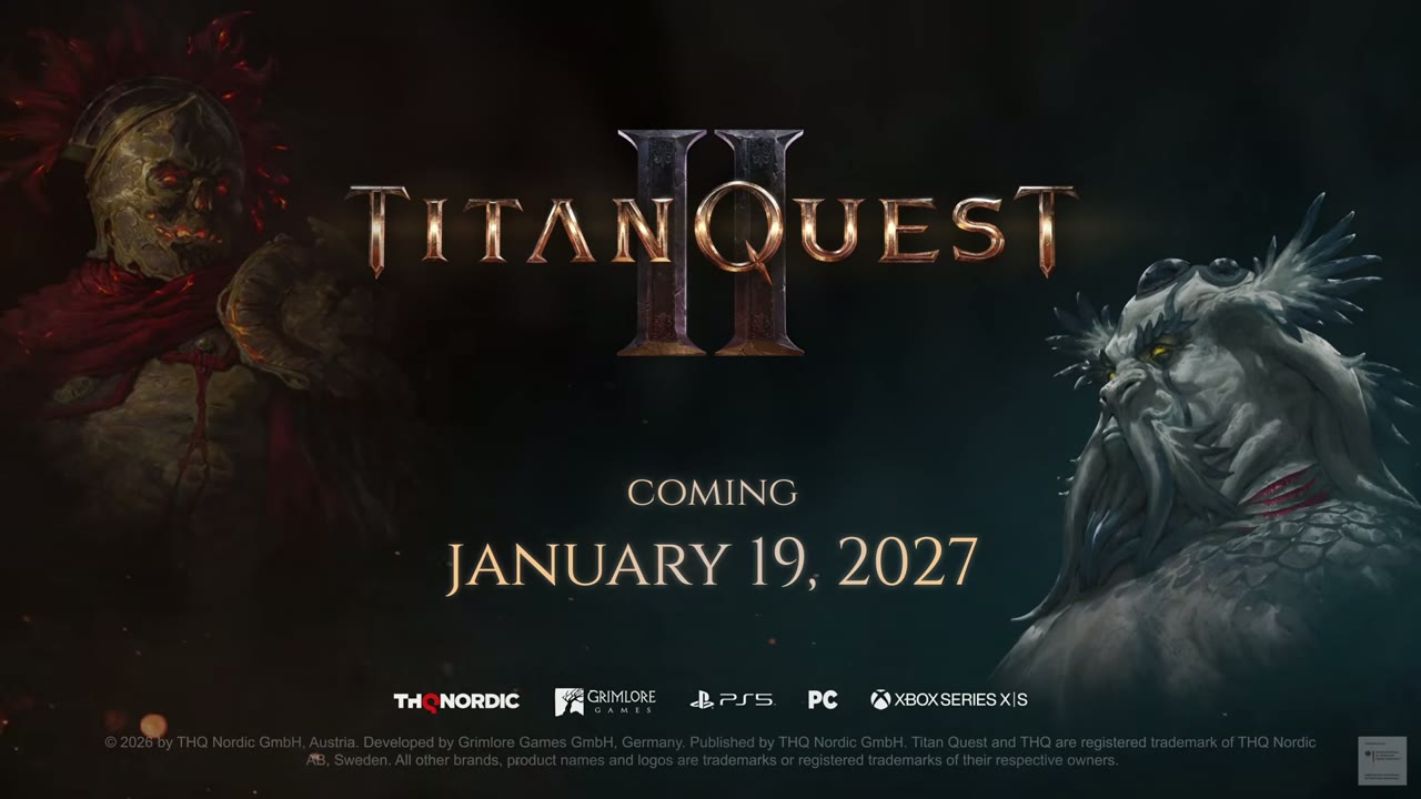타이탄 퀘스트 2 정식 출시일 2027년 1월 19일 엔드카드