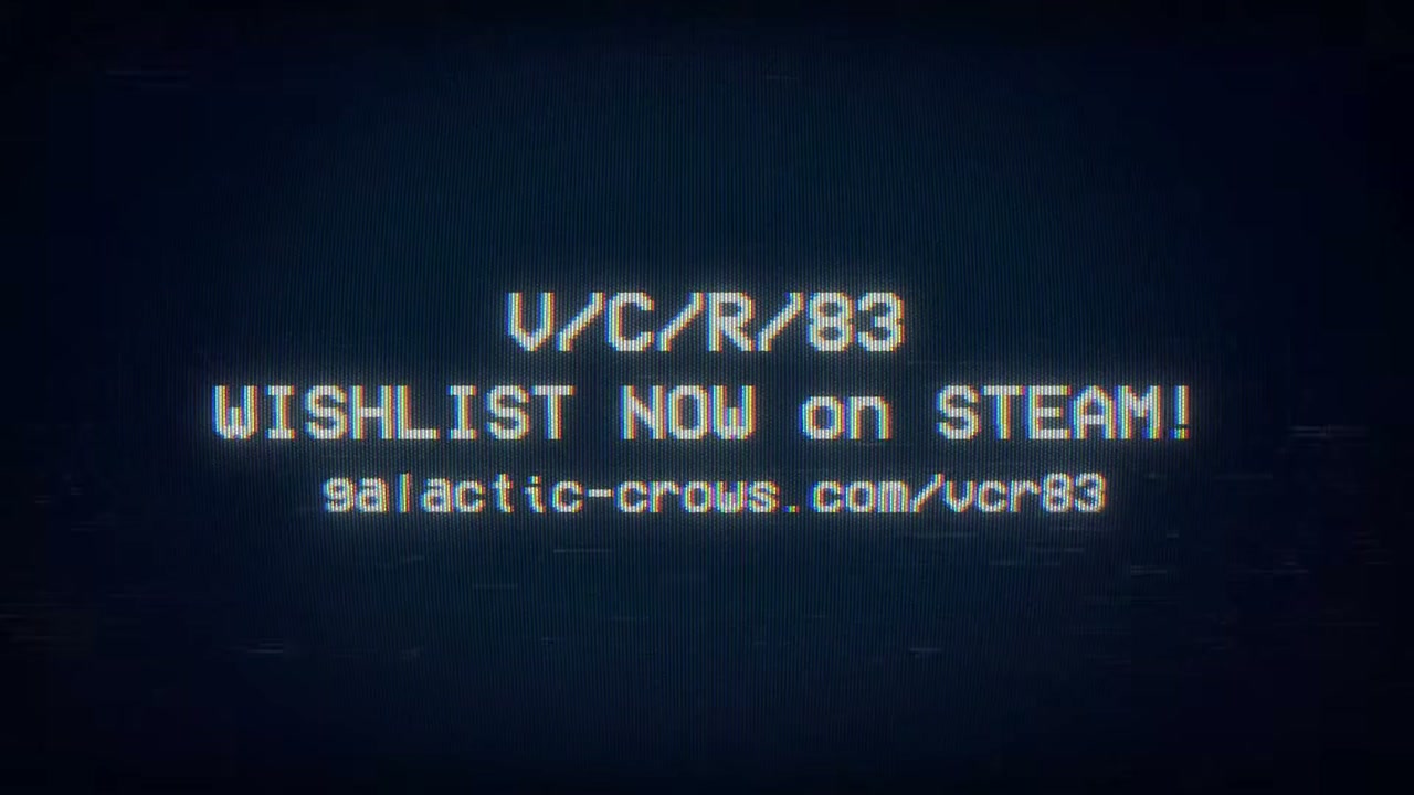 VCR83 스팀 찜 목록 안내 화면