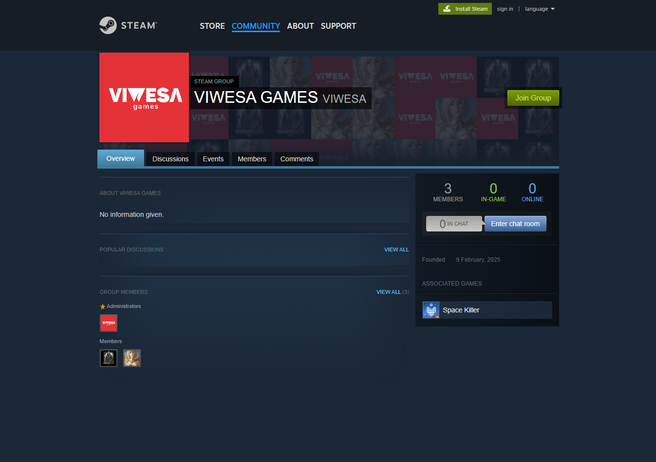 개발사 VIWESA GAMES와 유사작 취향 비교