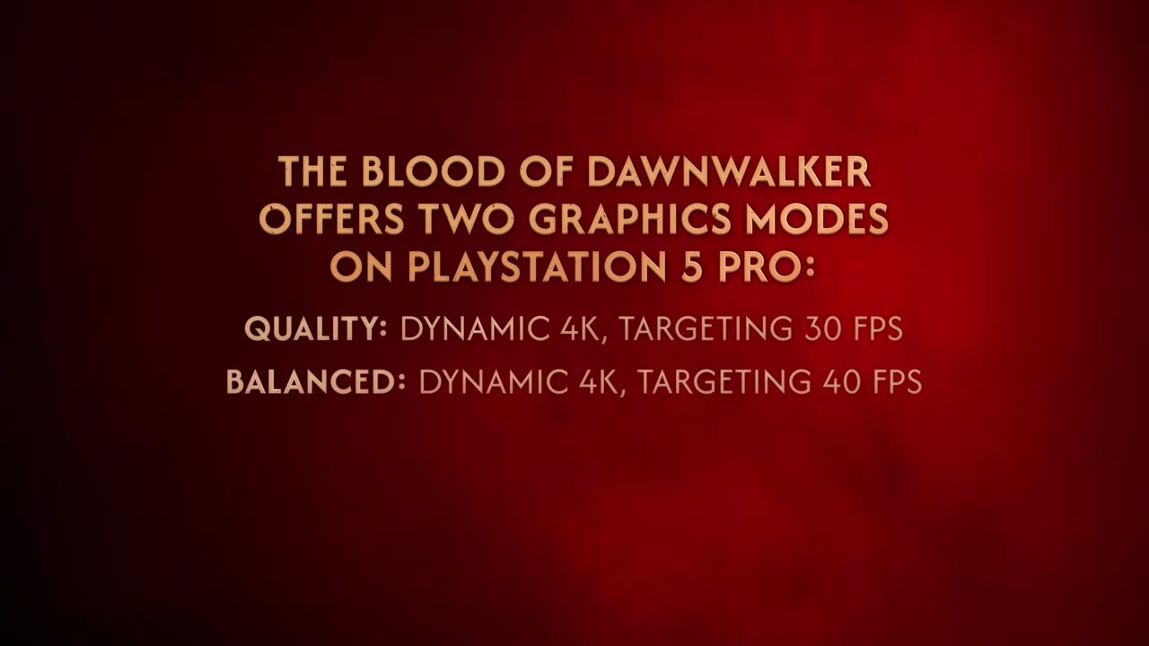 PS5 Pro 그래픽 모드 안내 카드