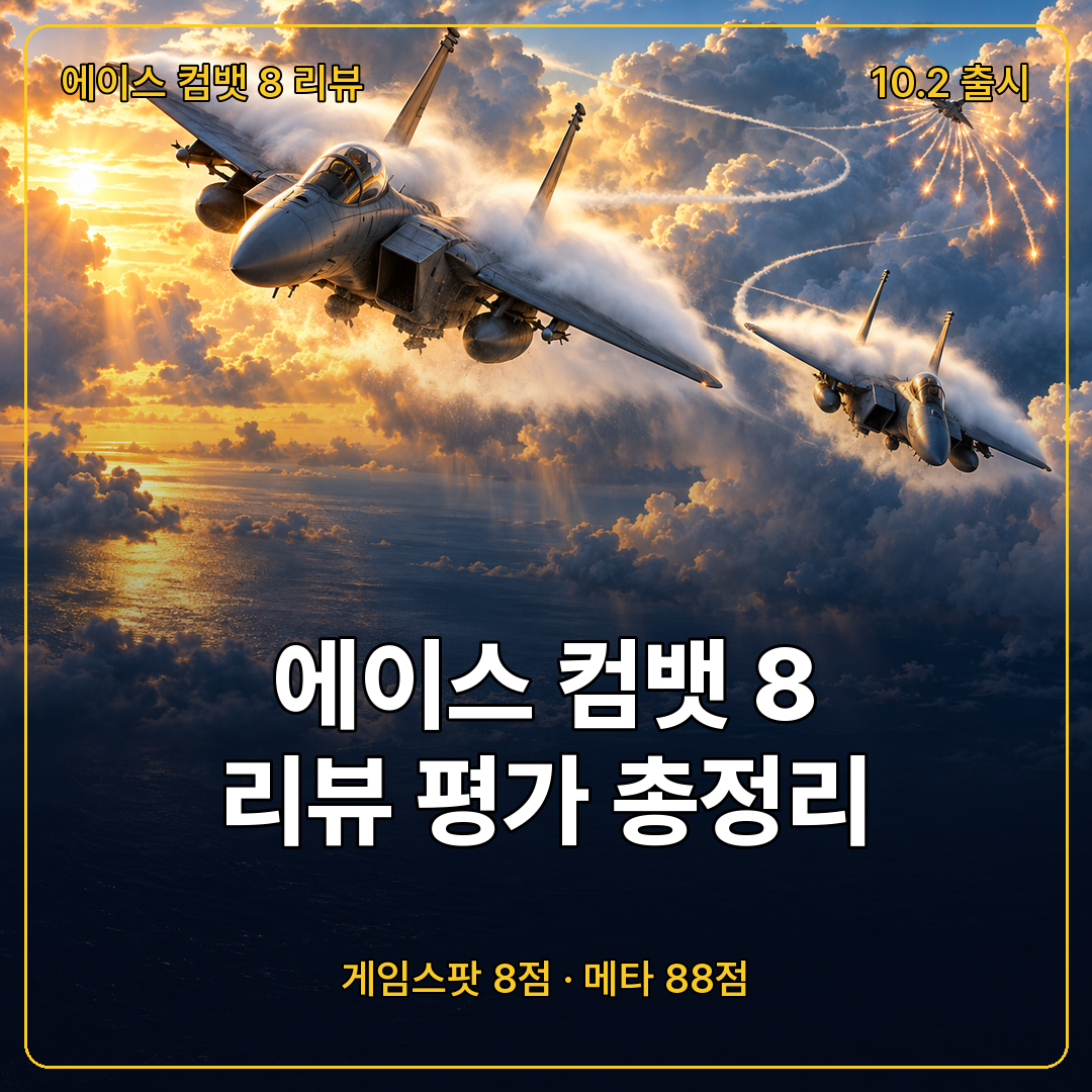 에이스 컴뱃 8 시브의 날개 리뷰 평가