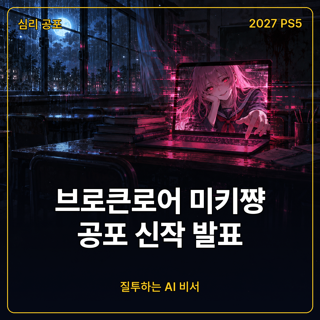 브로큰로어 미키쨩 심리 공포 신작 발표