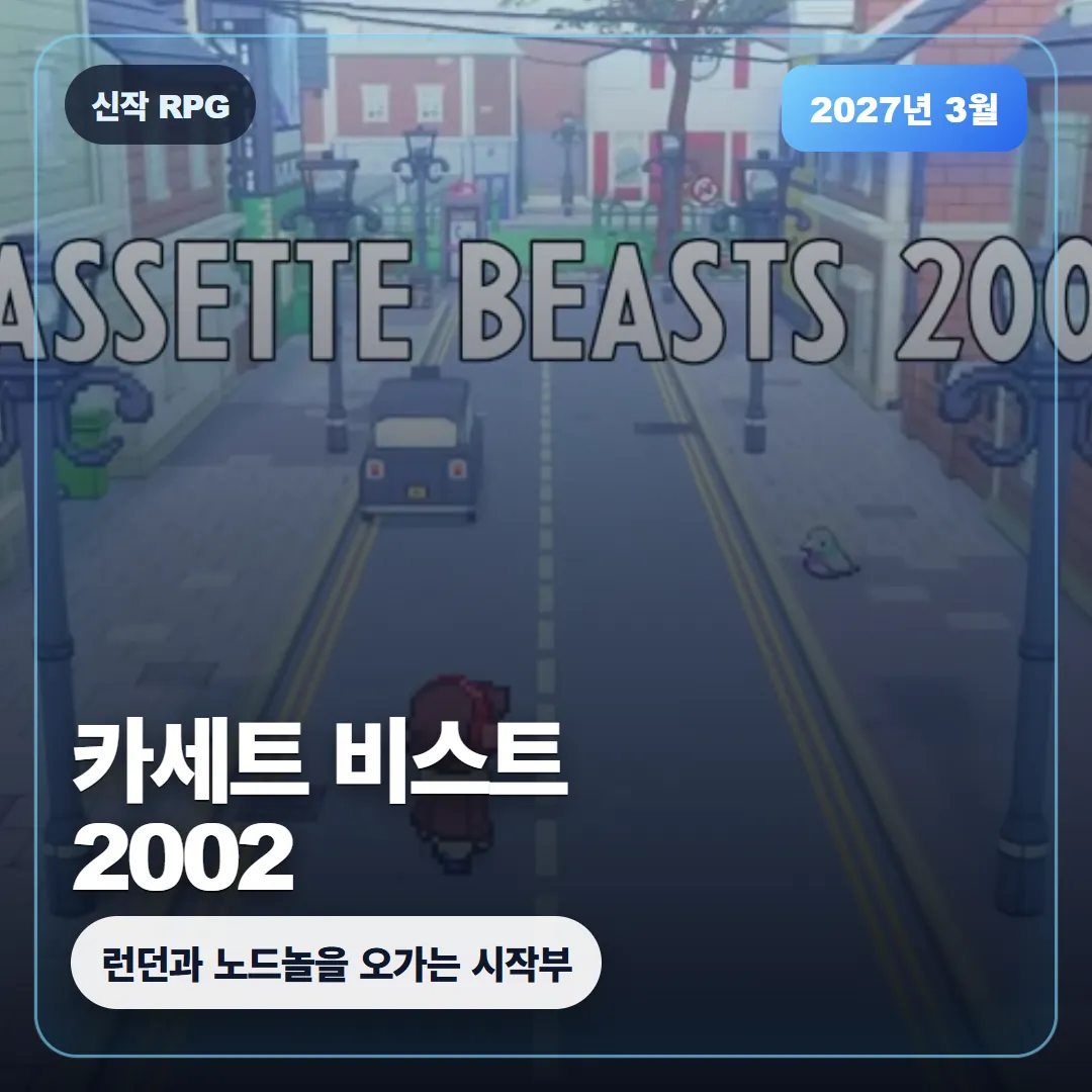 카세트 비스트 2002, 2027년 3월 출시 전 게임플레이가 보여준 런던 시작부