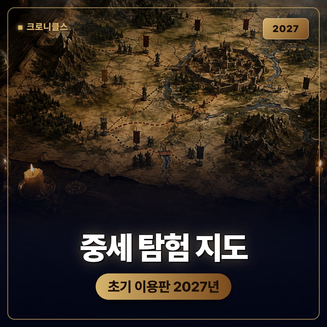 크로니클스 미디벌(Chronicles: Medieval), 탐험 지도가 보여준 중세 샌드박스 RPG의 방향