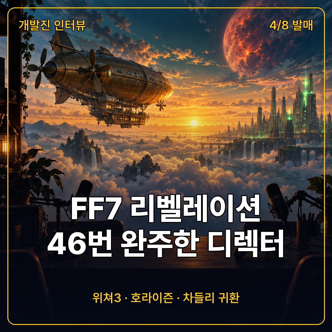 파이널 판타지7 리벨레이션 하마구치 나오키 인터뷰