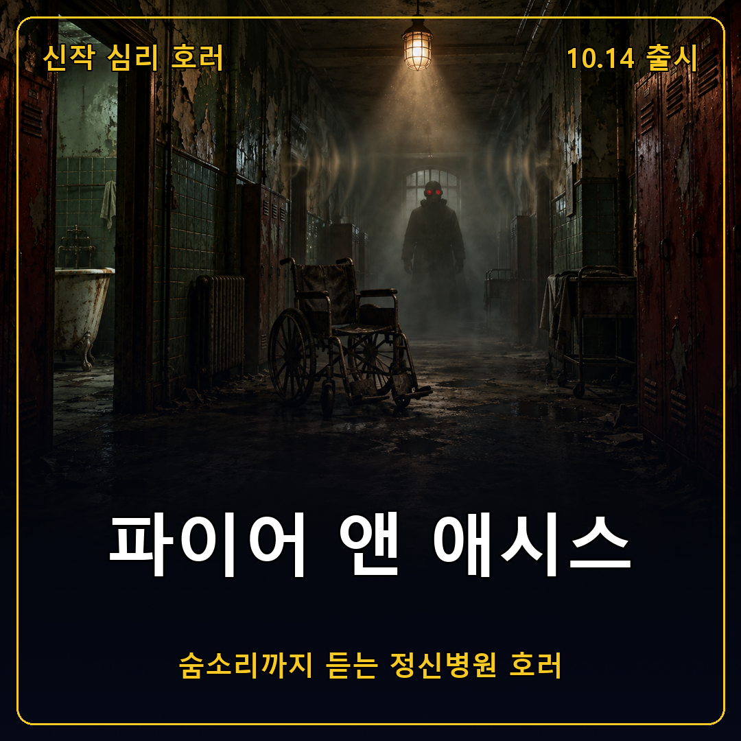 파이어 앤 애시스 10월 14일 출시 확정, 숨소리까지 듣는 1977년 정신병원 심리 호러