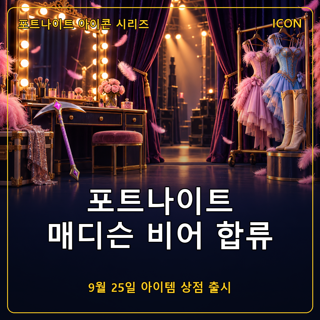 포트나이트 매디슨 비어 아이콘 시리즈 합류, 두 의상 출시 일정과 아이콘 컵 정리