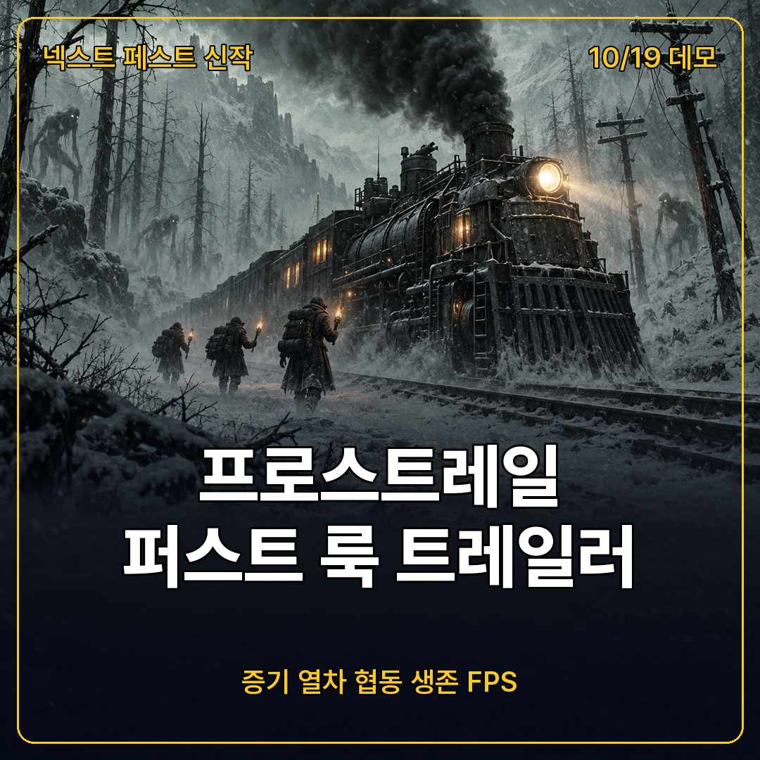 프로스트레일 퍼스트 룩 트레일러