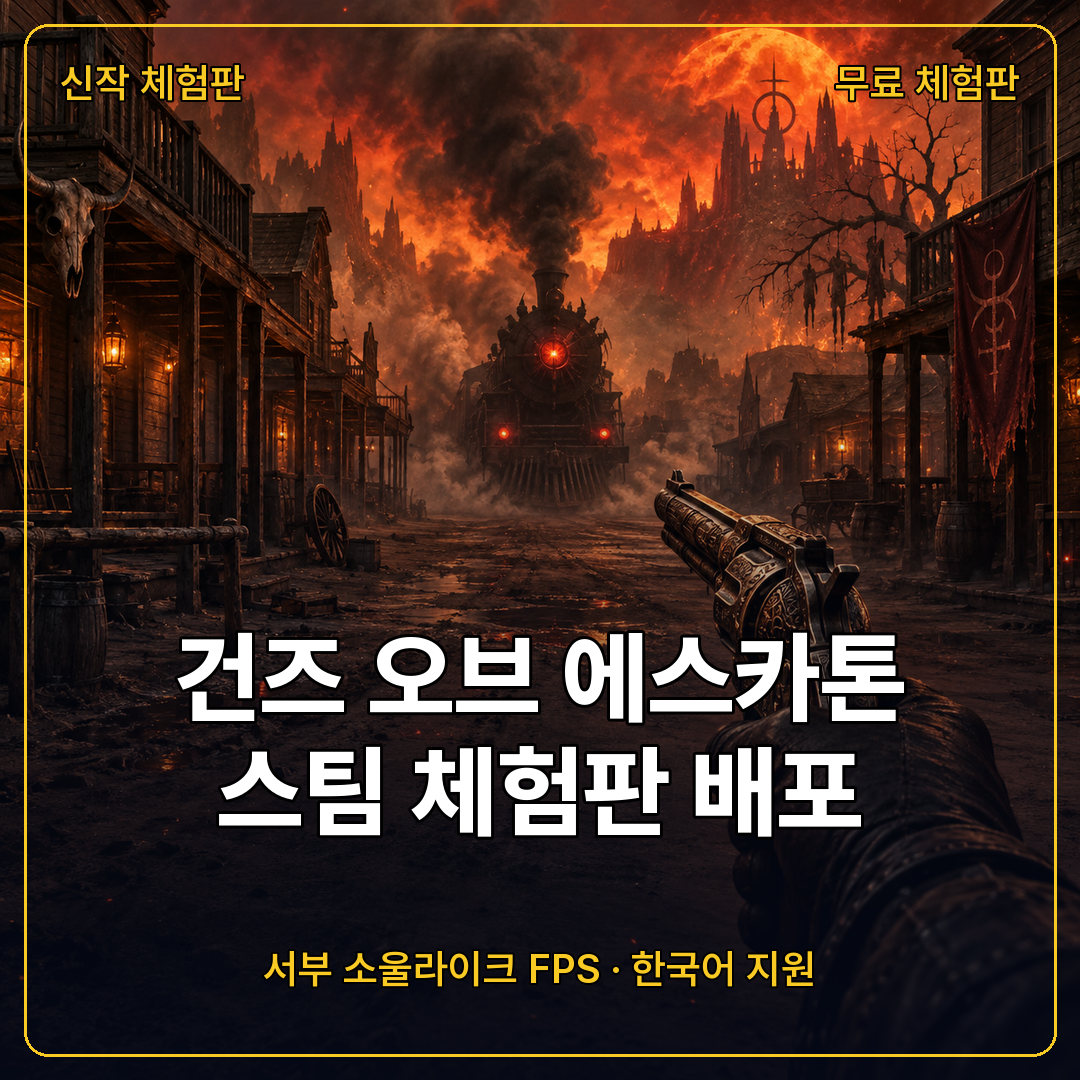 건즈 오브 에스카톤 스팀 체험판 배포