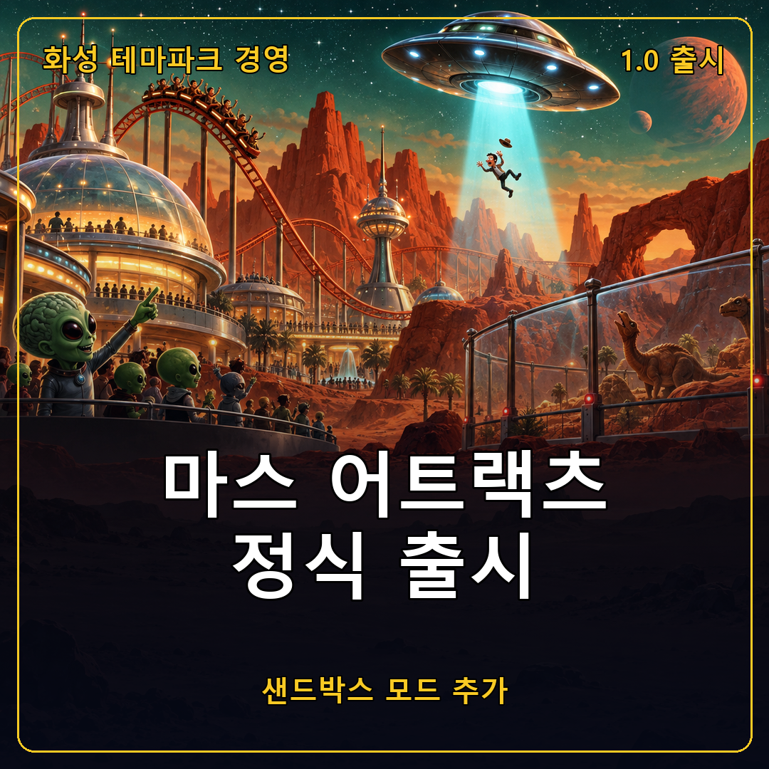 마스 어트랙츠 1.0 정식 출시 섬네일