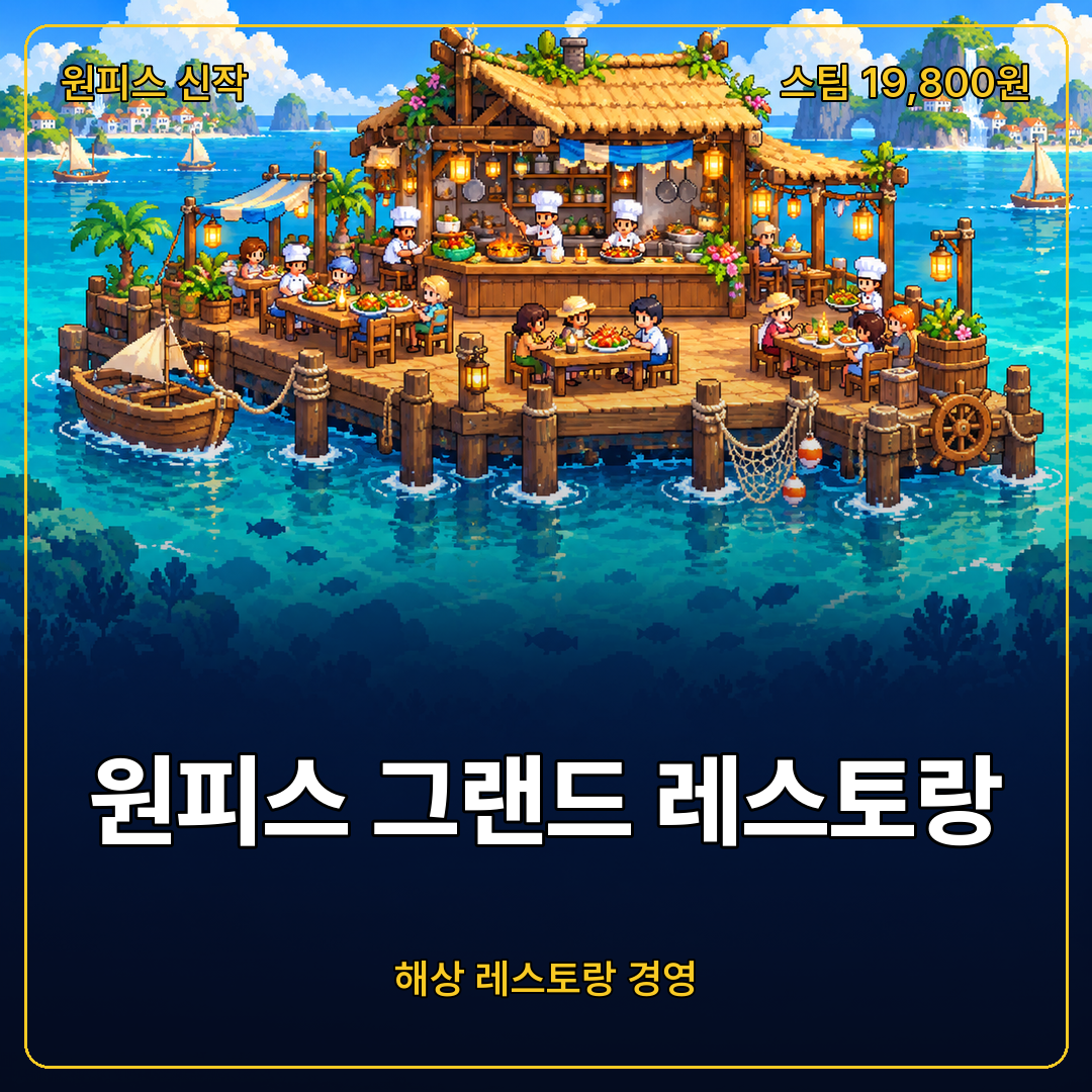 원피스 그랜드 레스토랑 해상 레스토랑 경영