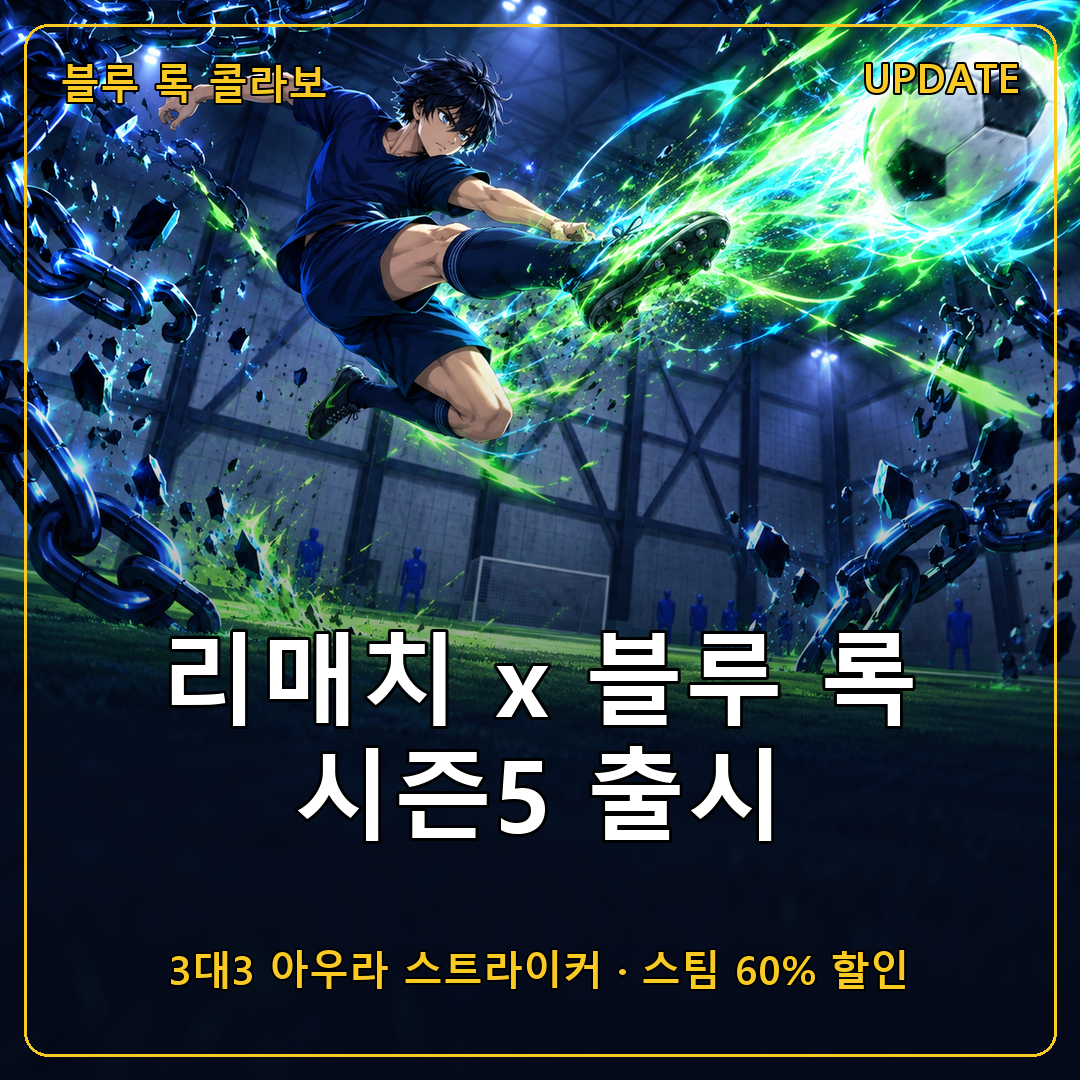 리매치 블루 록 콜라보 시즌5 섬네일