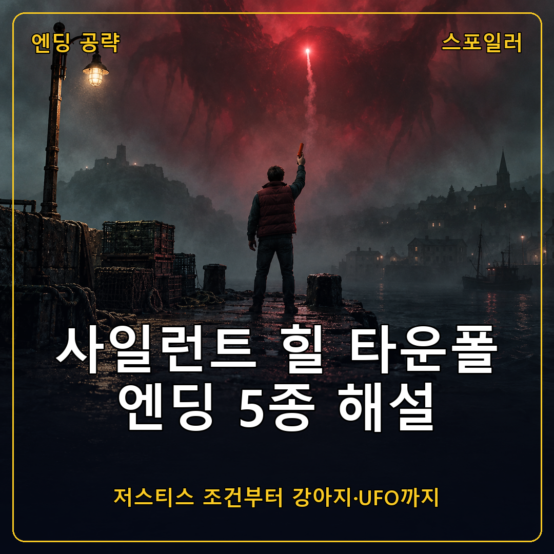 사일런트 힐 타운폴 엔딩 5종 해설