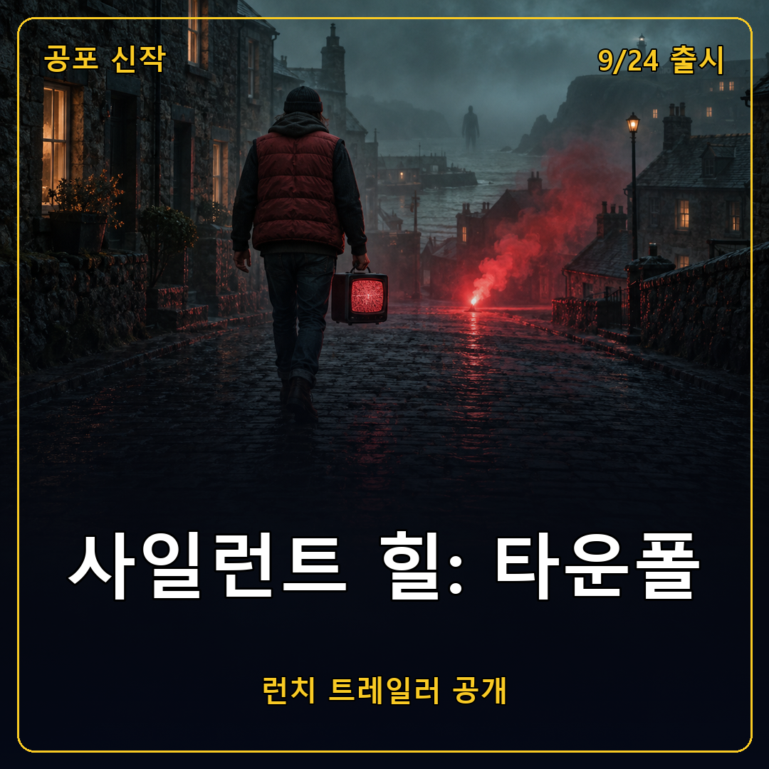 사일런트 힐: 타운폴 런치 트레일러 공개, 9월 24일 출시 앞두고 새 괴물과 조명탄 전투 등장