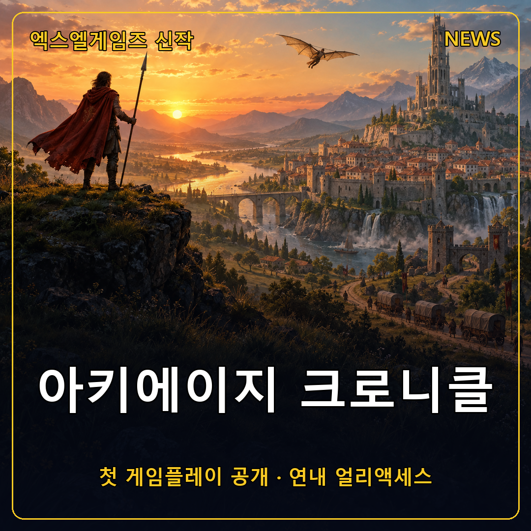 아키에이지 크로니클 첫 게임플레이 공개, 연내 얼리액세스와 하우징 무역 전투 정리