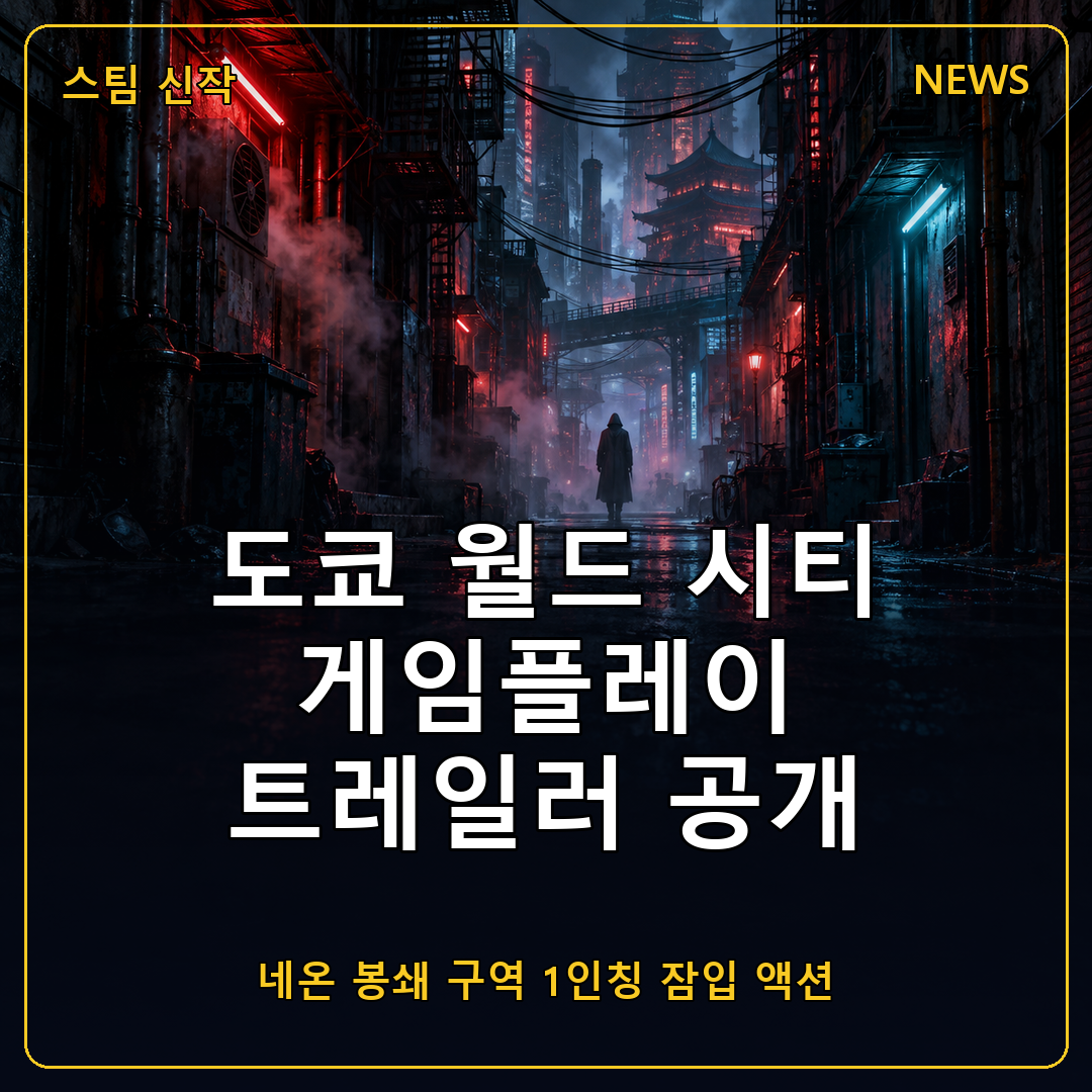도쿄 월드 시티 게임플레이 트레일러 공개