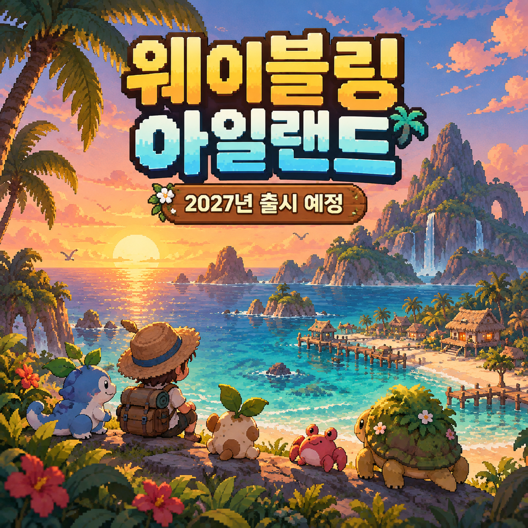 웨이블링 아일랜드, 생물 수집과 섬 꾸미기 결합한 신작