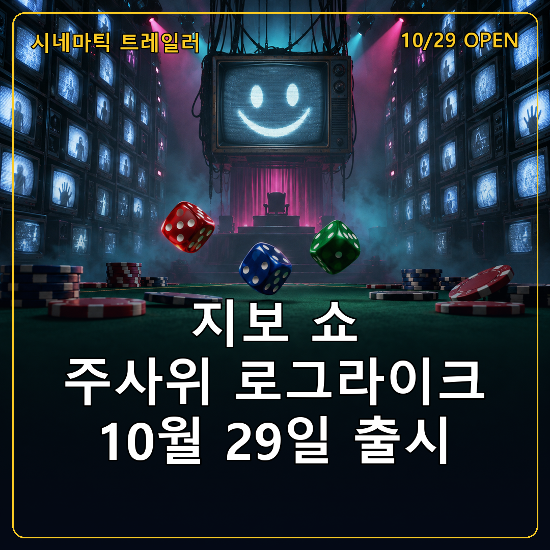 지보 쇼(The Zibbo Show) 시네마틱 트레일러, 10월 29일 출시 확정된 살벌한 주사위 로그라이크 덱빌딩